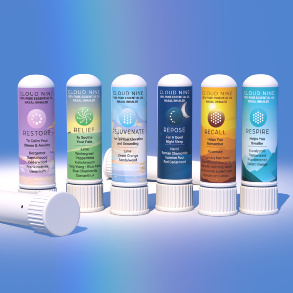 6 AromaTherapy Nasal Inhalers